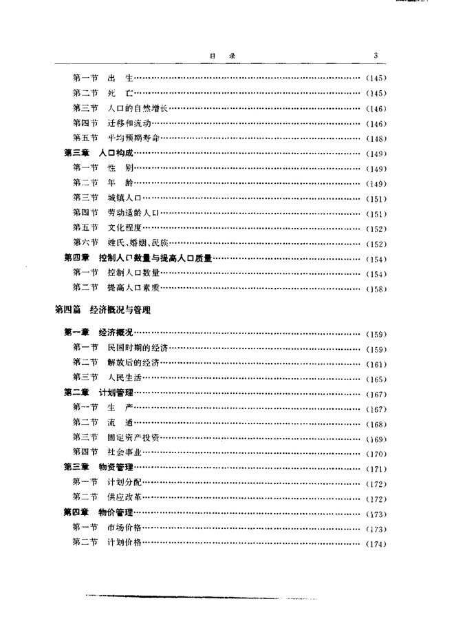 金堂县志 目录页影印