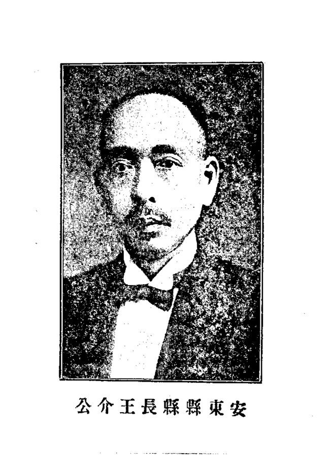 安东县志（民国铅印本） 书影 3