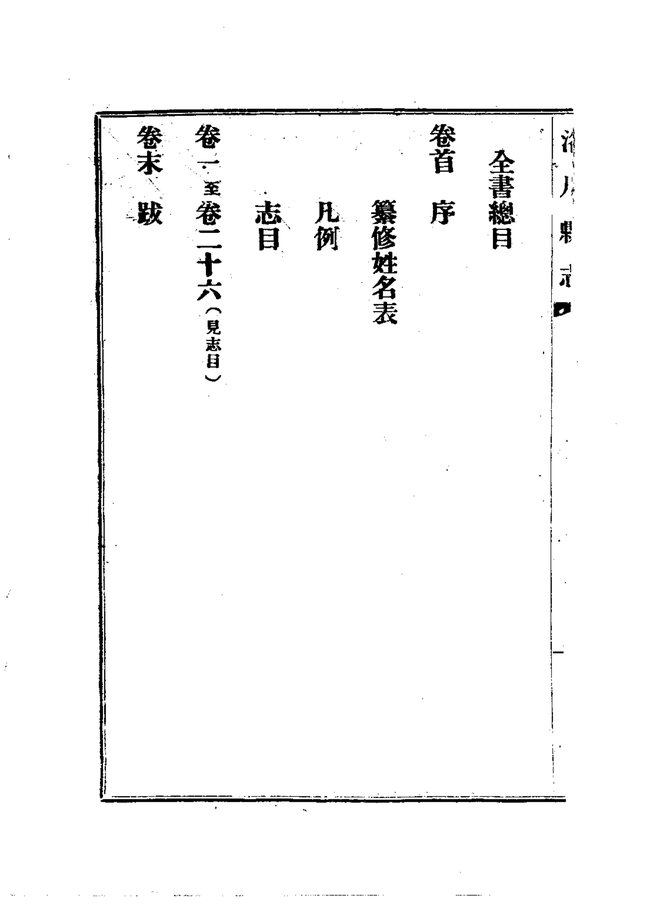 洛川县志 书影 4