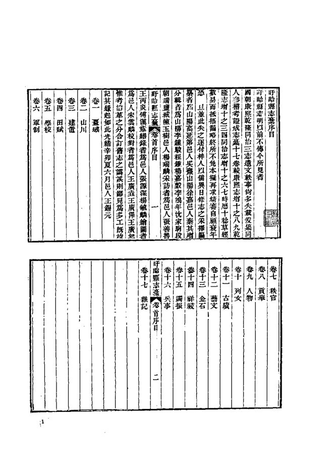 盱眙县志稿（光绪年间） 书影 4