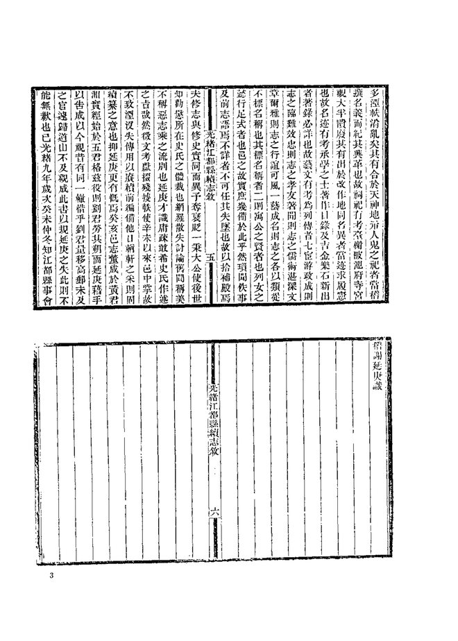 光绪江都县志 书影 6