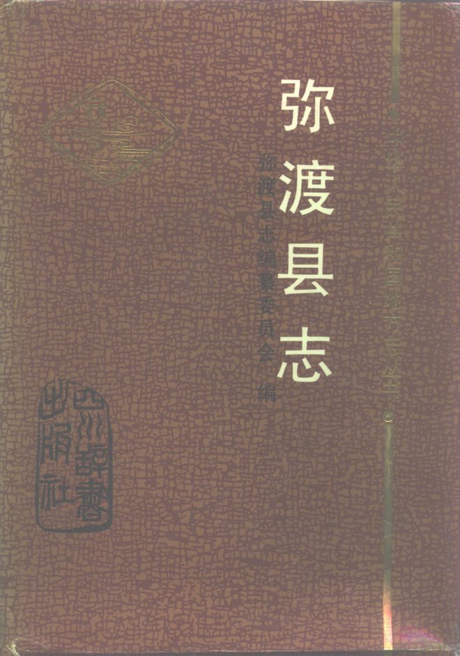弥渡县志 书影 1