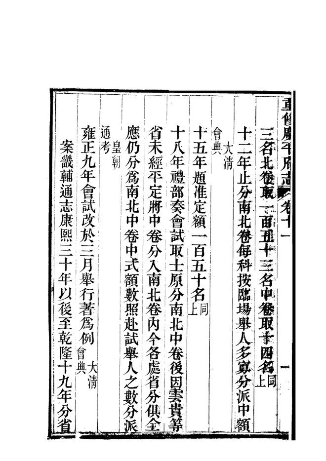 重修广平府志 书影 2