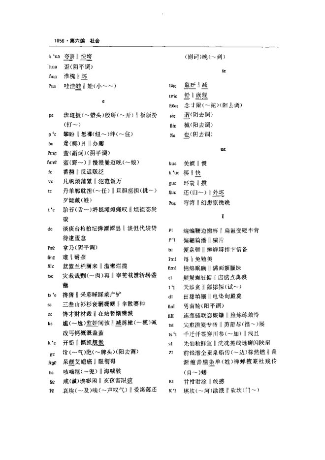 嘉定县志·方言志 书影 6