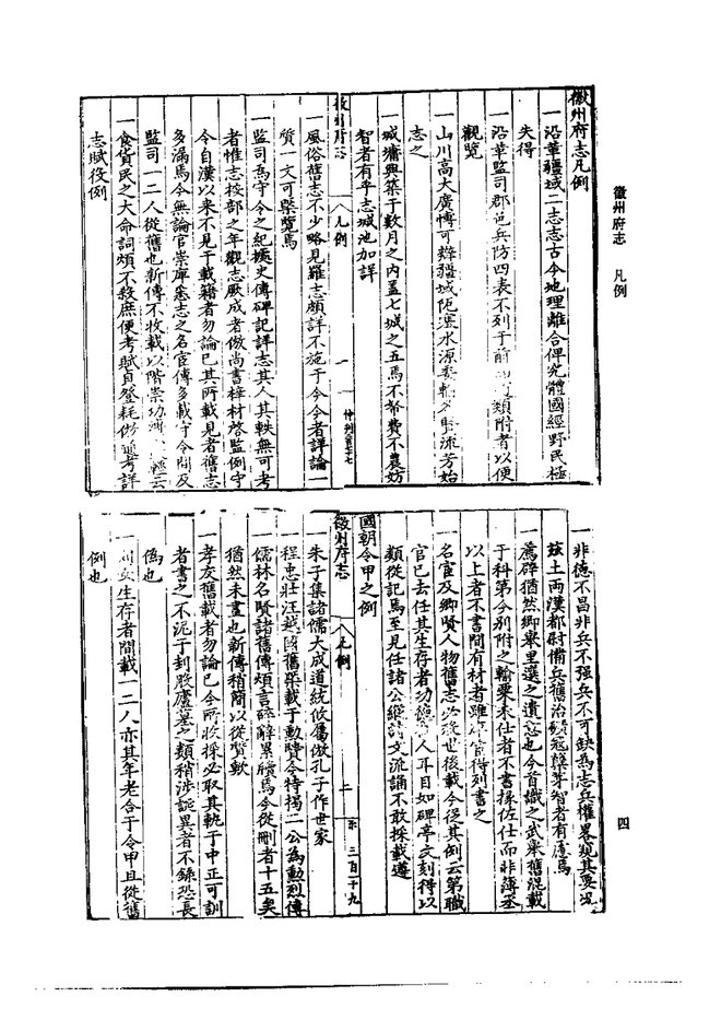 嘉靖徽州府志 书影 6
