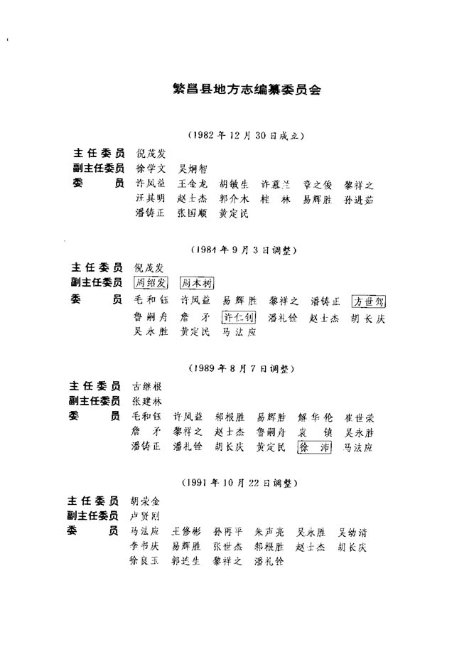 繁昌县志 书影 1