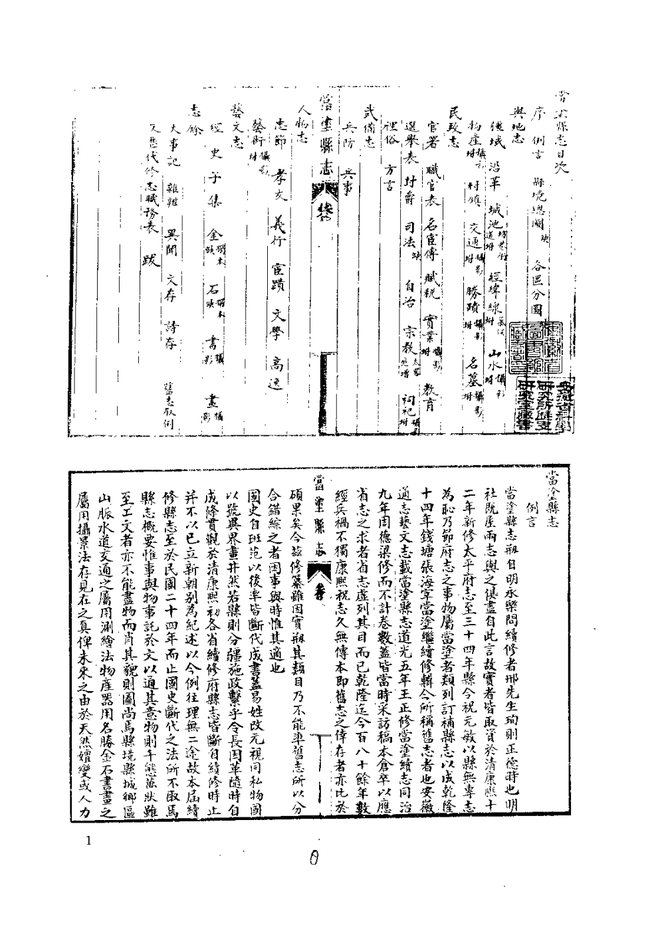 民国当涂县志 书影 4