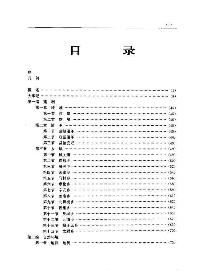 舞阳县志 书影 5