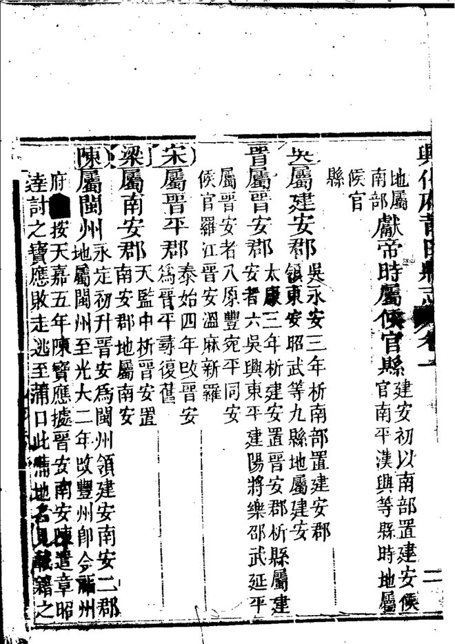兴化府莆田县志 书影 5