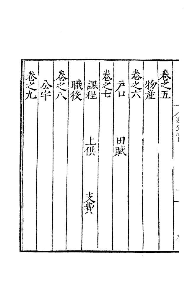 嘉靖惠安县志 书影 2