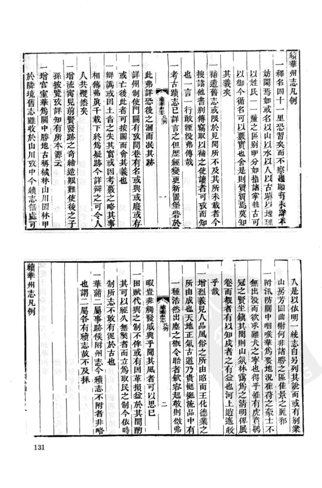 康熙续华州志 书影 1