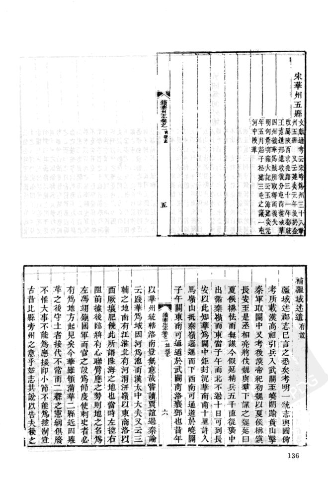 康熙续华州志 书影 6