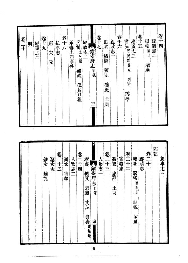 镇安府志(光绪十八年刊本) 书影 5