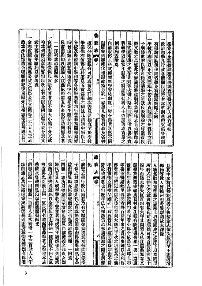 民国德县志 书影 3