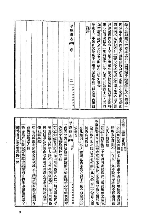 山东府县志辑·第16册 书影 3