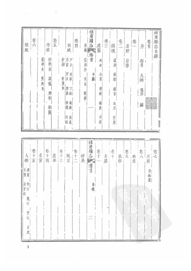 嘉庆桂东县志 书影 5