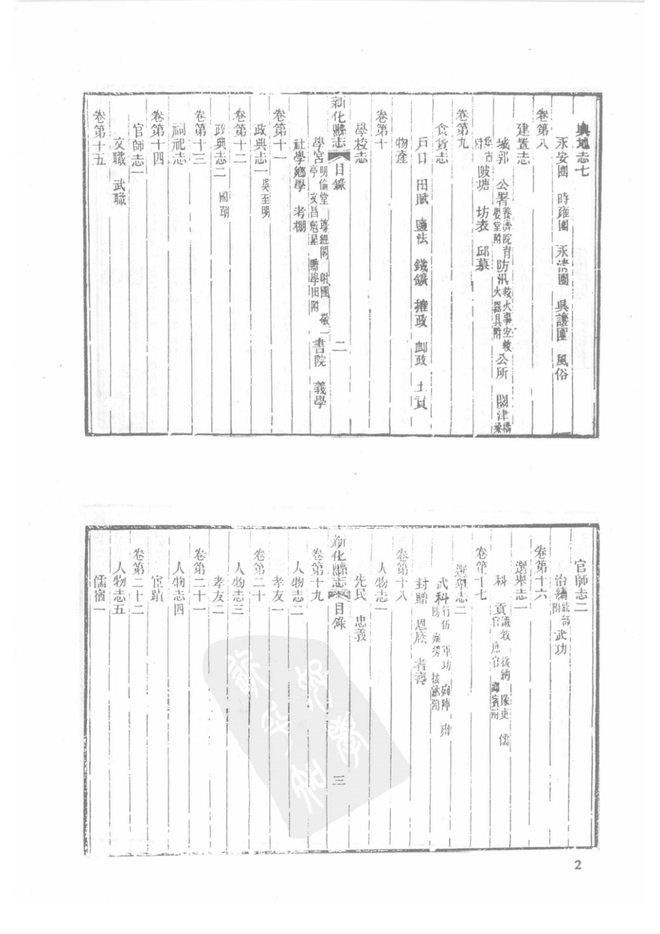 同治新化县志 书影 4