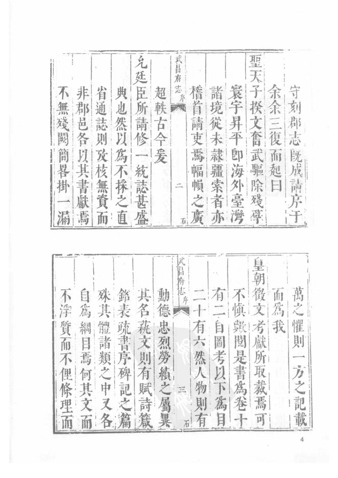 康熙湖广武昌府志 书影 6