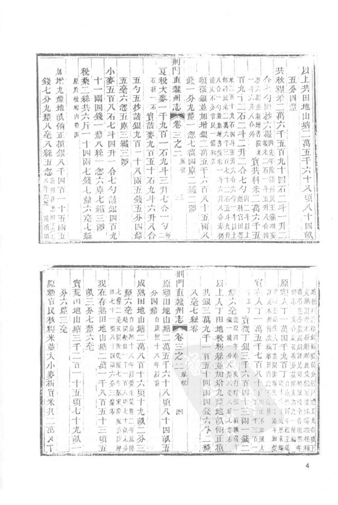 同治荆门直隶州志 书影 4