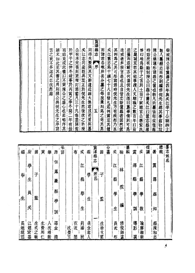 乾隆震泽县志 书影 6