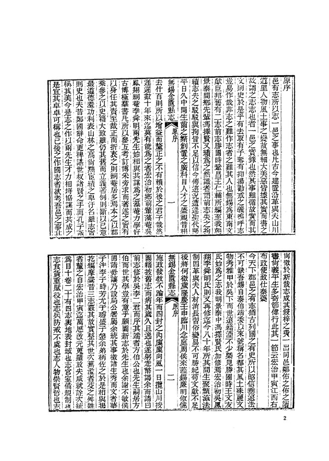 光绪无锡金匮县志 书影 6