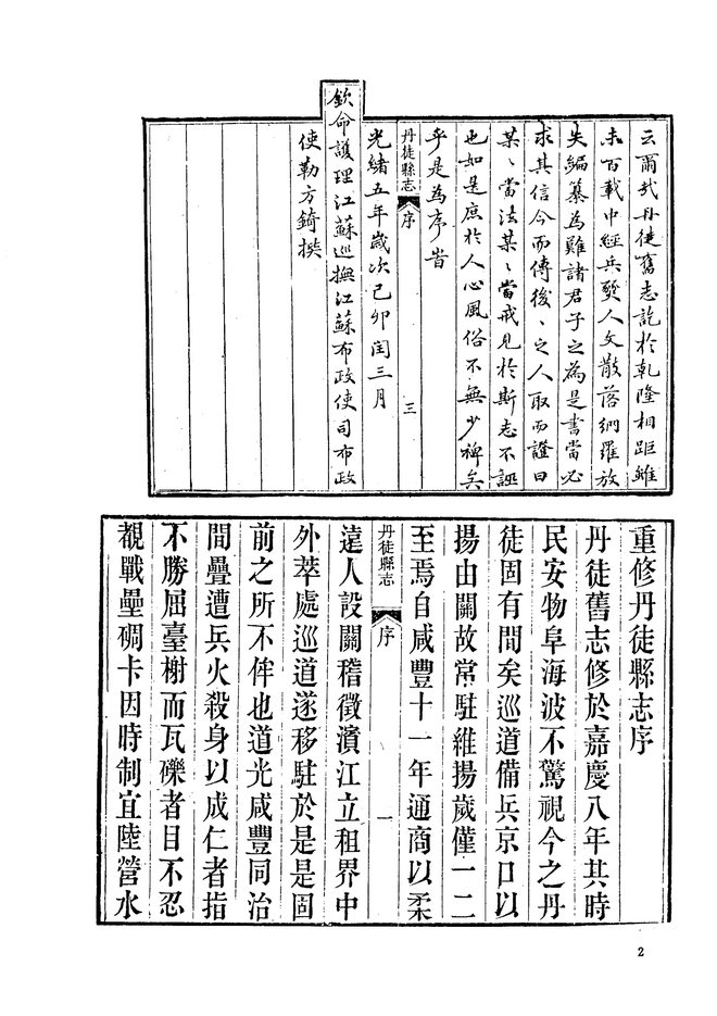 光绪丹徒县志 书影 6
