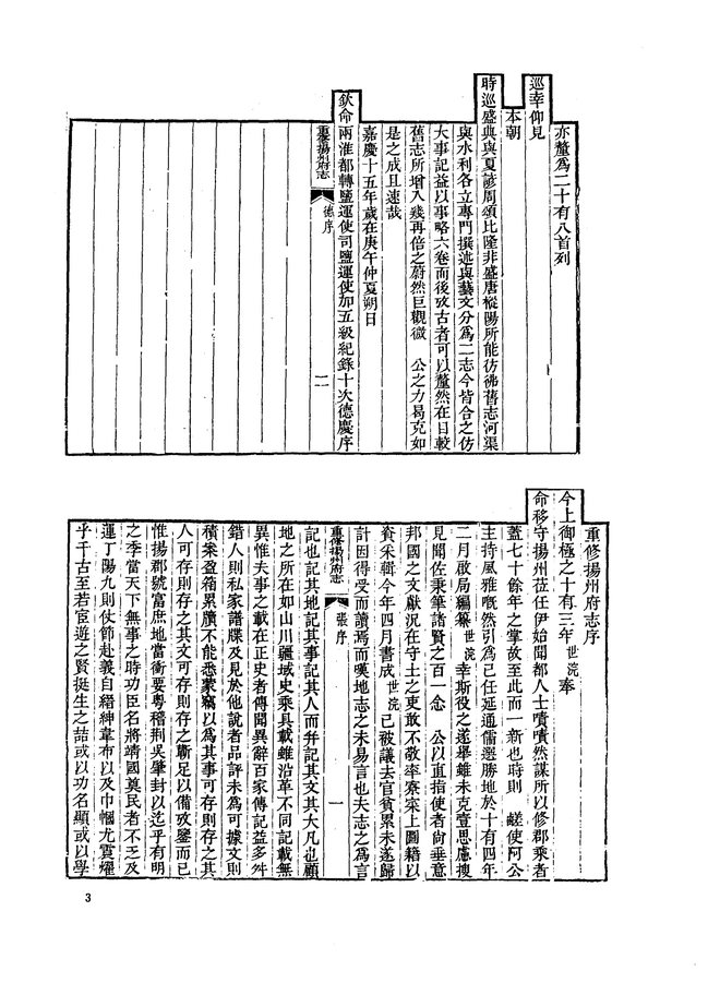 嘉庆重修扬州府志 书影 6