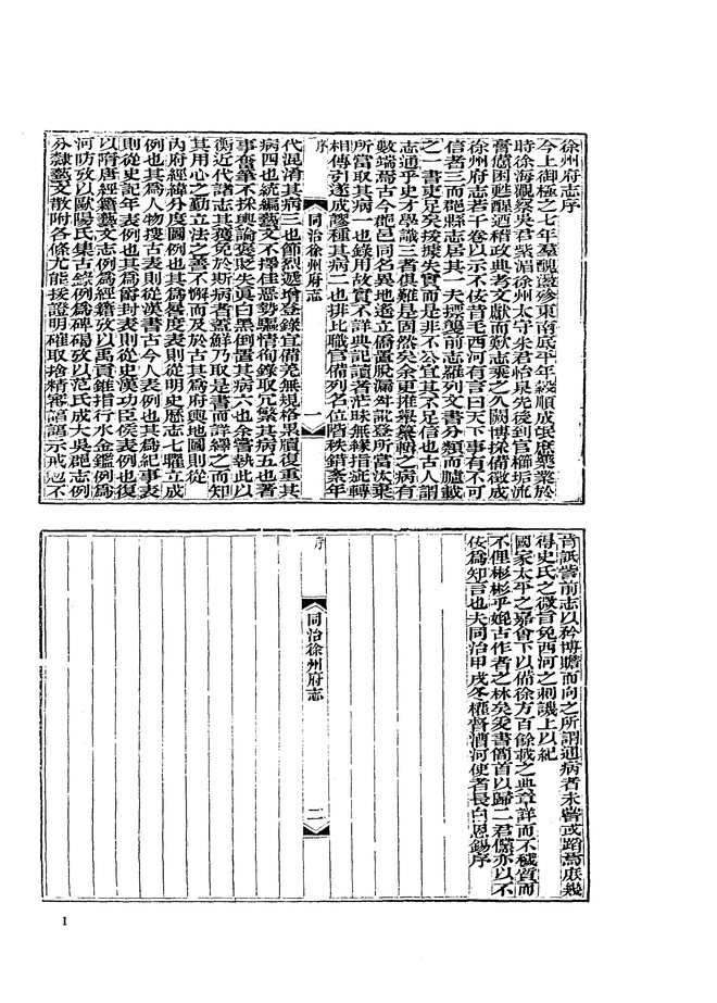 同治徐州府志 书影 4