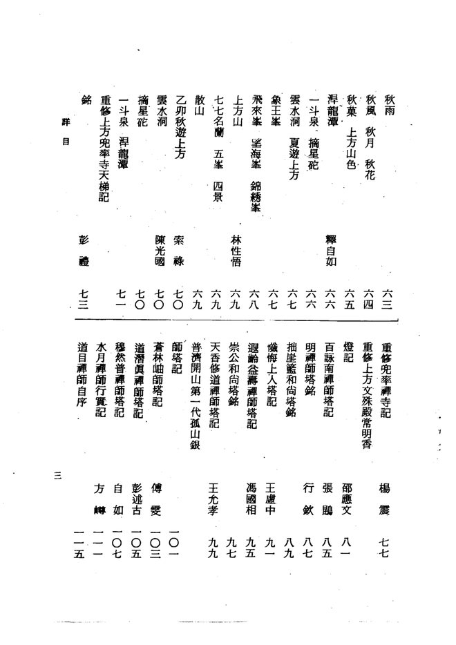 上方山志 书影 4