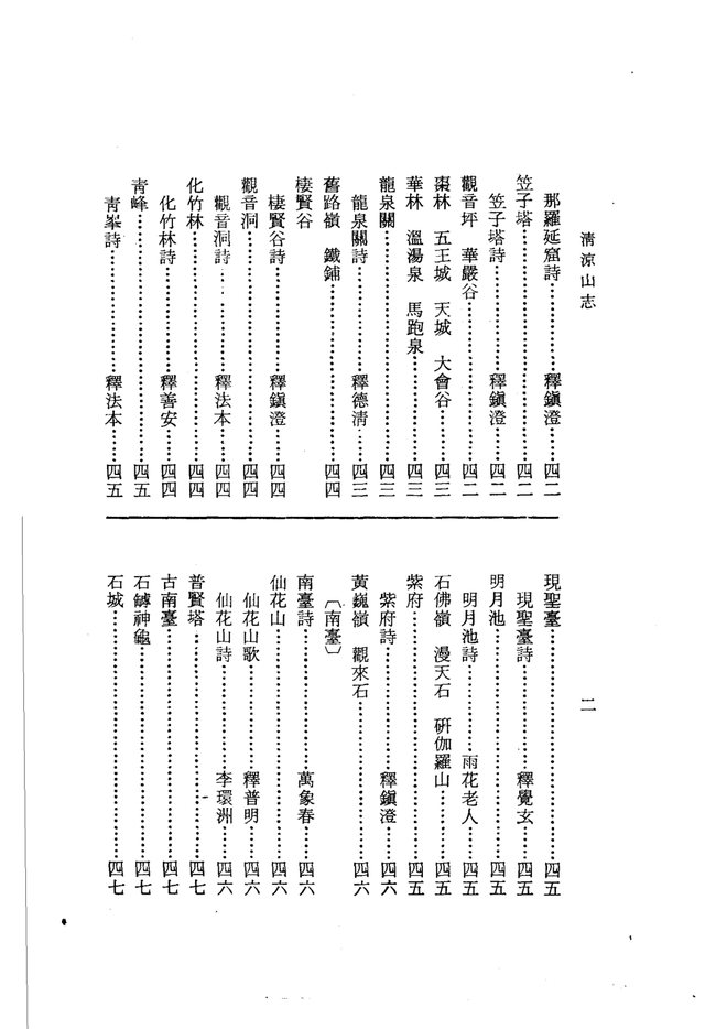 清凉山志 书影 4