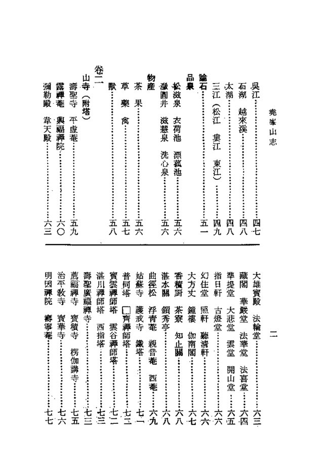 尧峰山志 书影 5