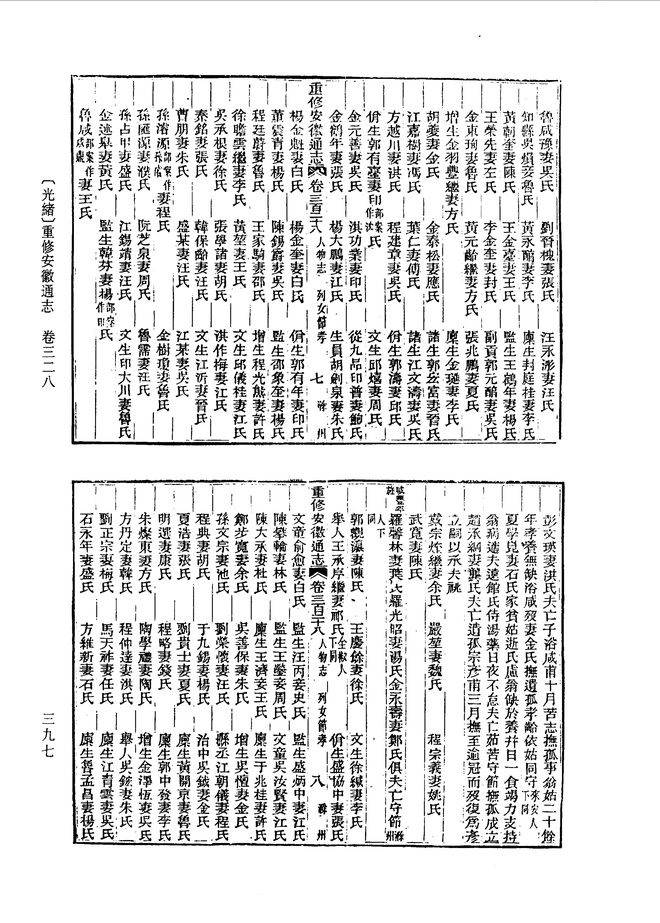 重修安徽通志 书影 4