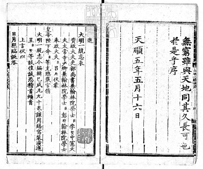 大明一统志 书影 6