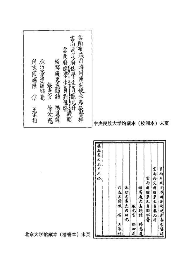 滇志校考 书影 4