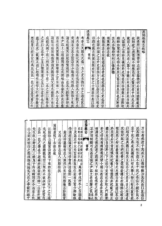 溧阳县志 书影 5