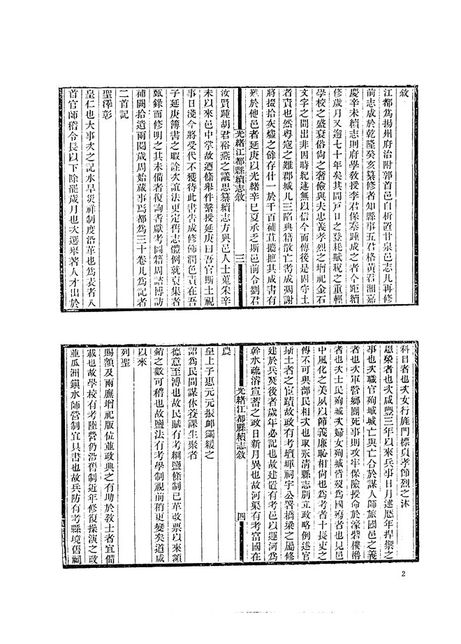 江都县志 书影 5