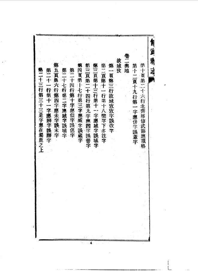修武县志 书影 6