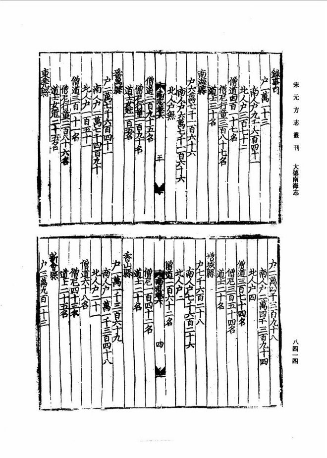 大德南海志 书影 2