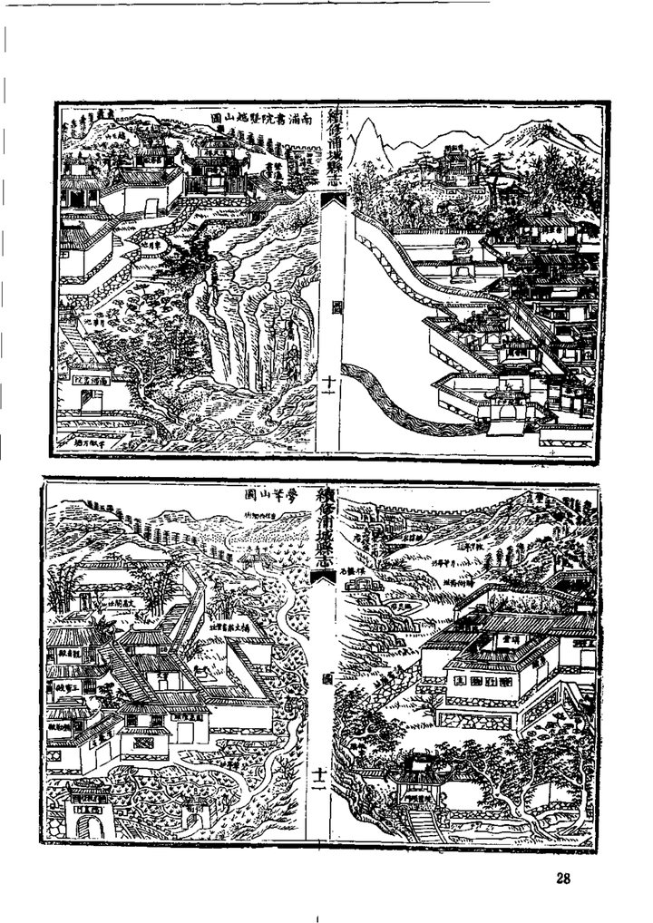 光绪续修浦城县志 舆图